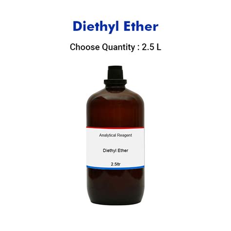 Price Of Diethyl Ether Diethyl Ether Ar Grade In India