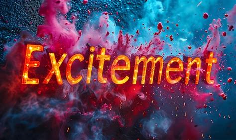 Premium Photo Photo Of Excitement Design With Exploding Effect And