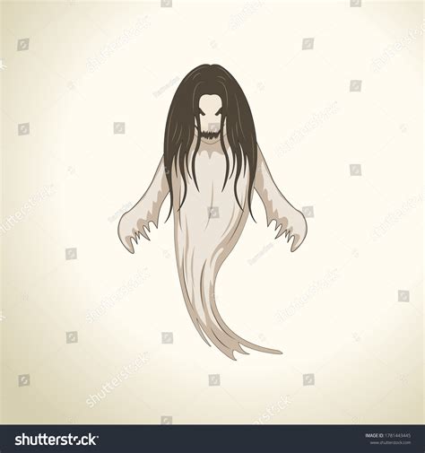 Ghost With Hair: Over 1.954 Royalty-Free Licensable Stock Vectors ...