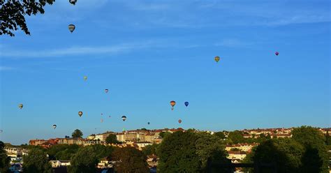 Balon Udara Panas Biru Langit Foto Gratis Di Pixabay Pixabay