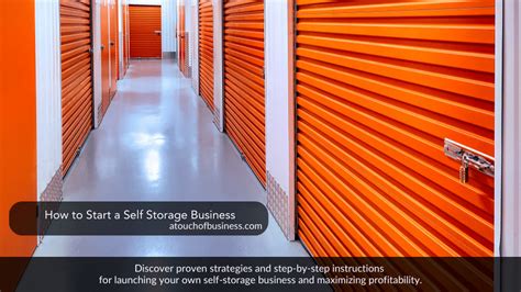 Starting A Self Storage Business A Comprehensive Guide