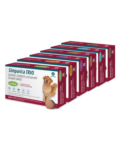 Simparica Trio Chews Zoetis Farmvet