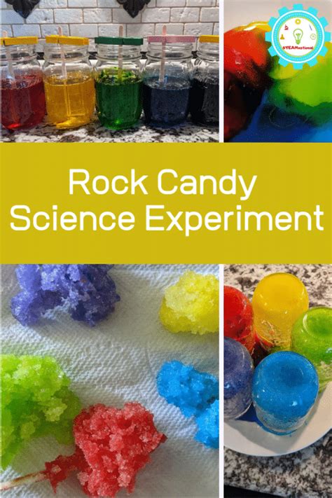 Rock Candy Experiment for Kids- The Fastest Way to Make Rock Candy!