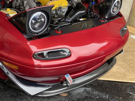 Gv Style Front Lip For Miata Na Composite Version Carbonmiata