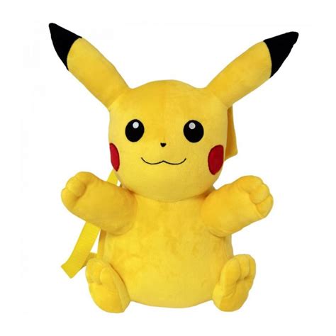 Sac à dos en peluche Pikachu Pokémon 35cm