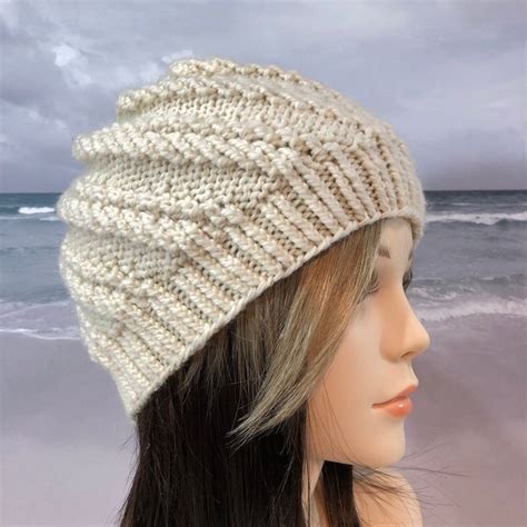 Women's Knitted Hat, Winter Hat 'serenity-ii', Wool Winter Hat, Beanie ...