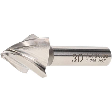 Made In USA Tapered End Mill 30 Deg Angle Per Side 1 8 Small Dia