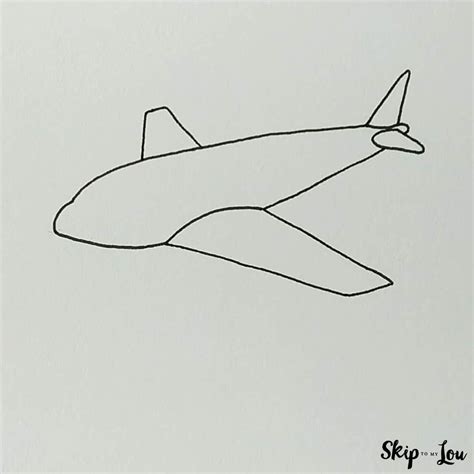 How To Draw an Airplane | Skip To My Lou