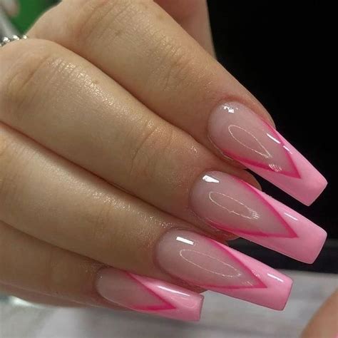 Pin By On Nails Pink Acrylic Nails Acrylic Nails Coffin Short