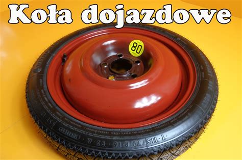 Koło dojazdowe 16 OPEL MERIVA B ZAFIRA B ASTRA H 6917329400