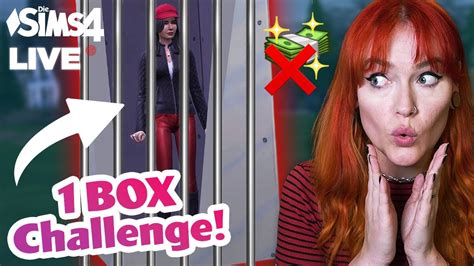 Sims 4 aber BELLA muss in einer BOX ÜBERLEBEN 1 Box Challenge 01