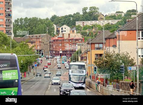 Maryhill Road in Glasgow, Scotland, UK Stock Photo - Alamy