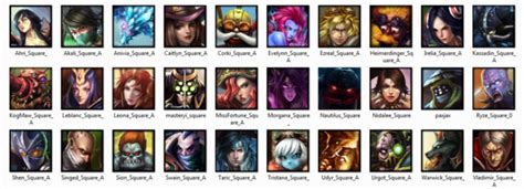 Custom League Of Legends Champion Icons By Floppzorr On Deviantart