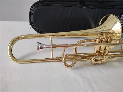 Trombone Weril F671 Sib Laqueado Poucos Dias De Uso CAMARA