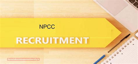 Npcc Recruitment 2024 {today} Notification Exam Dates Vacancy