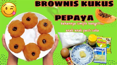 Sering Banget Buat Cemilan Ini Brownies Kukus Pepaya Kesukaan Anak