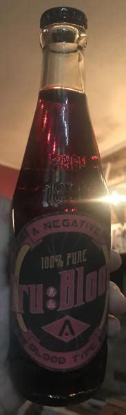 Tru Blood Glass Bottle A Negative Prop Eventeny