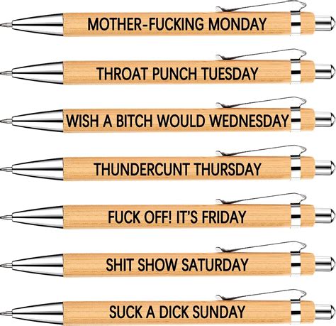 Lestp Pcs Funny Work Pens For Adults Funny Sarcastic Gifts Funny