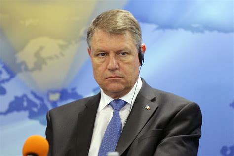 Klaus Iohannis President Of Romania Emerging Europe