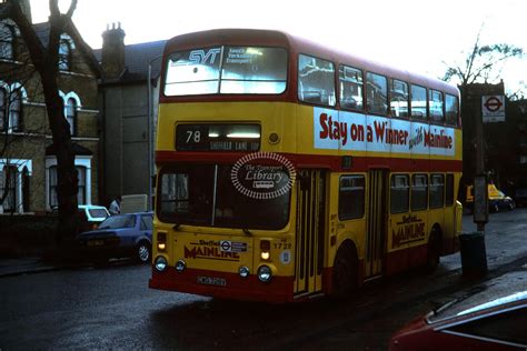 The Transport Library Boroline Leyland Fleetline F Ume At On