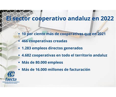 El número de cooperativas creadas en Andalucía en 2022 crece un 10 por