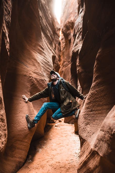 Utah Slot Canyon Elopement Location Scouting - summitandcophoto.com