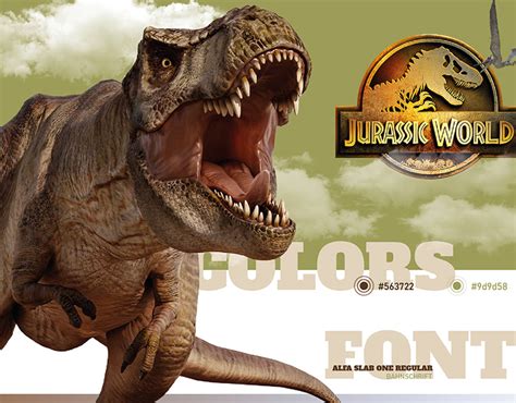 JURASSIC WORLD WEBSITE Behance