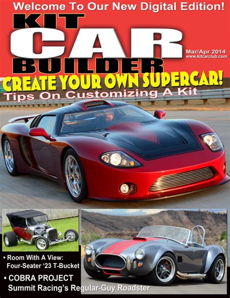 Kit Car Builder Magazine Goes Digital! | Undiscovered Classics