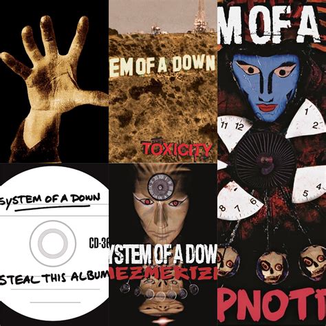 System Of A Down Hypnotize Album Cover