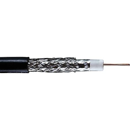 Vericom Rg Ccs Dual Shield Coaxial Cable Black Xrg