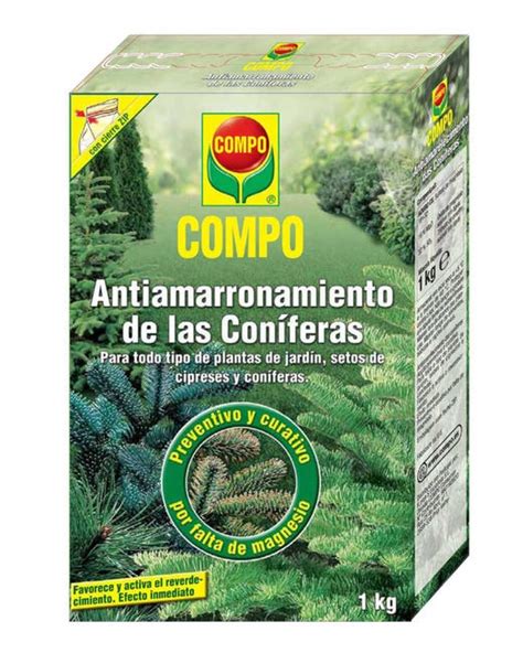 Fungicida Antiamarronamiento Granulado Compo Coníferas 1kg Preventivo Y Curativo Leroy Merlin