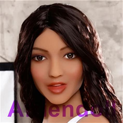 M35 38 Type Lifelike Sex Doll Head Silicone Material Metal Frame