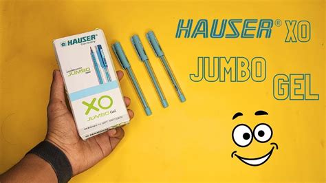 Hauser Xo Jumbo Gel Review Best Gel Pen Under Rs 20 Hauser