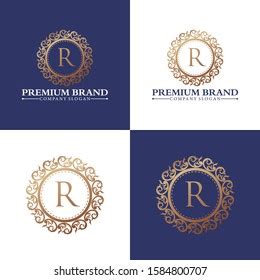 Luxury Brand Logo Vector Stock Template Stock Vector (Royalty Free ...