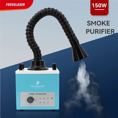 150w Purificador De Fuma A Extrator Fuma A De Solda Para Fibra Co2