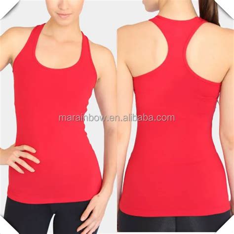 Ladies Organic Cotton Lycra Tank Tops Wholesale Y Back Tank Tops For Women Women Gym Fitness