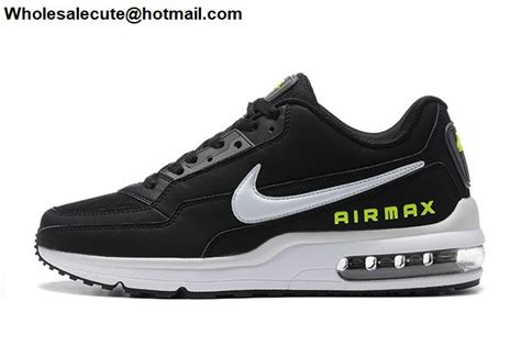 Mens And Womens Nike Air Max Ltd 3 Black White Volt 21496 Wholesale Sneakers