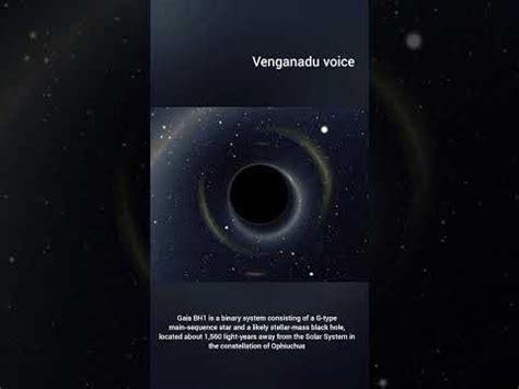 Gaia Bh Scientist Recently Discovered A Blackhole Near From Our Solar