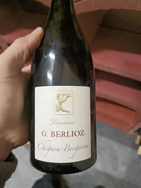 Domaine Gilles Berlioz Vin De Savoie Chignin Bergeron France