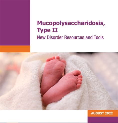 Mucopolysaccharidosis type II: New Disorder Resources and Tools | NewSTEPs