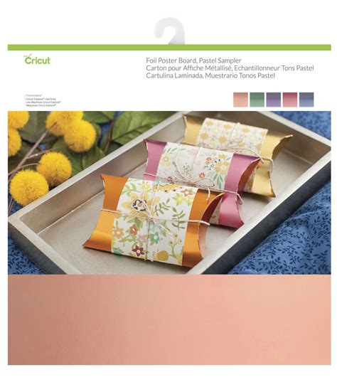 Cricut 10 Pack 12 X12 Foil Poster Board Pastel JOANN