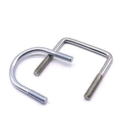 China U Bolt Pipe Clamp High Strength Stainless Steel Square U Bolt