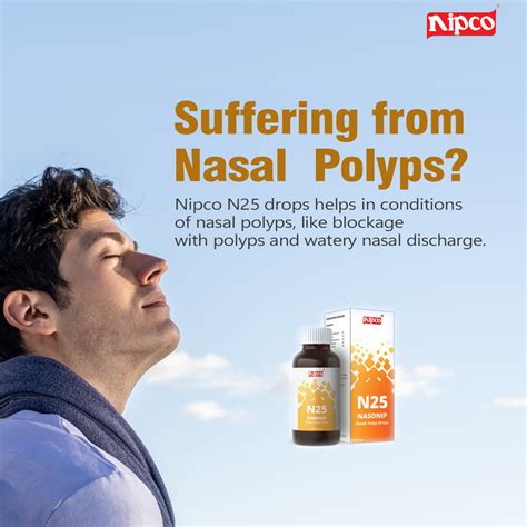 N Nasonip Nasal Polyps Drops Nipco Homeopathic Products