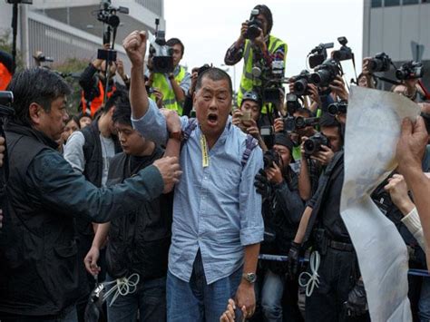 Hong Kong Media Tycoon Jimmy Lai 2 Others Arrested On Illegal Assembly