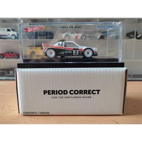 HOT WHEELS FORD RS 200 PERIOD CORRECT Shopee Malaysia