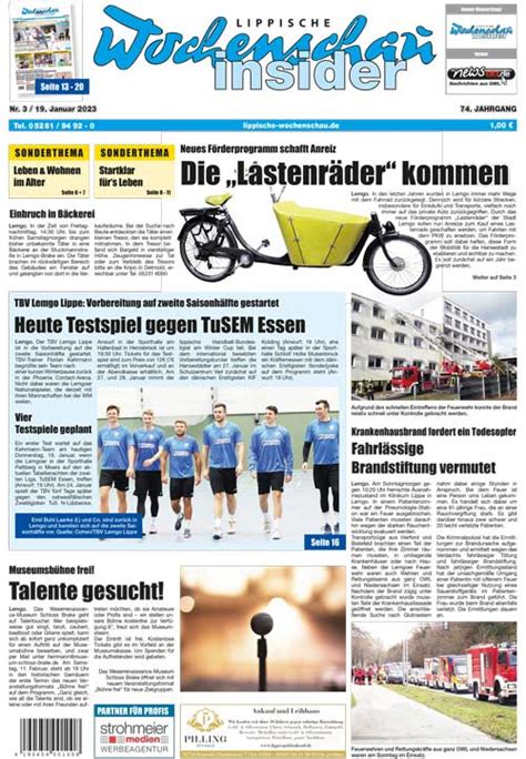 Lw Ausgabe Newsgo Nachrichten Aus Ostwestfalen Lippe