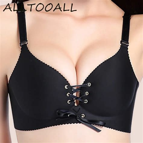 Alltooall Seamless Sexy Bras For Women Fashion Push Up Lingerie