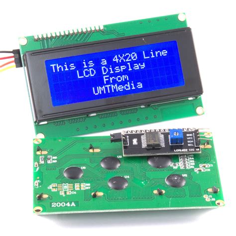 With Without Iic I C X Character Lcd Module Display Blue Green