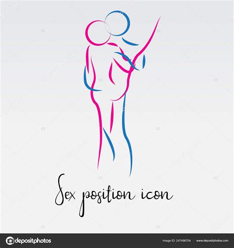 Sex Poses Vector Icon Line Icon Stock Vector Image By ©andreyf 247496704