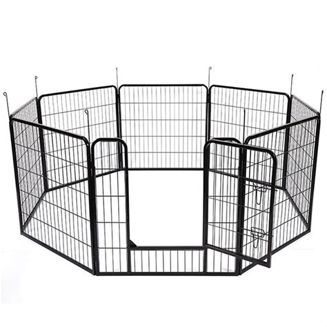 Buy Heavy Duty Comfortable Pet Dog Game Fence Foldable 8 Panel Metal